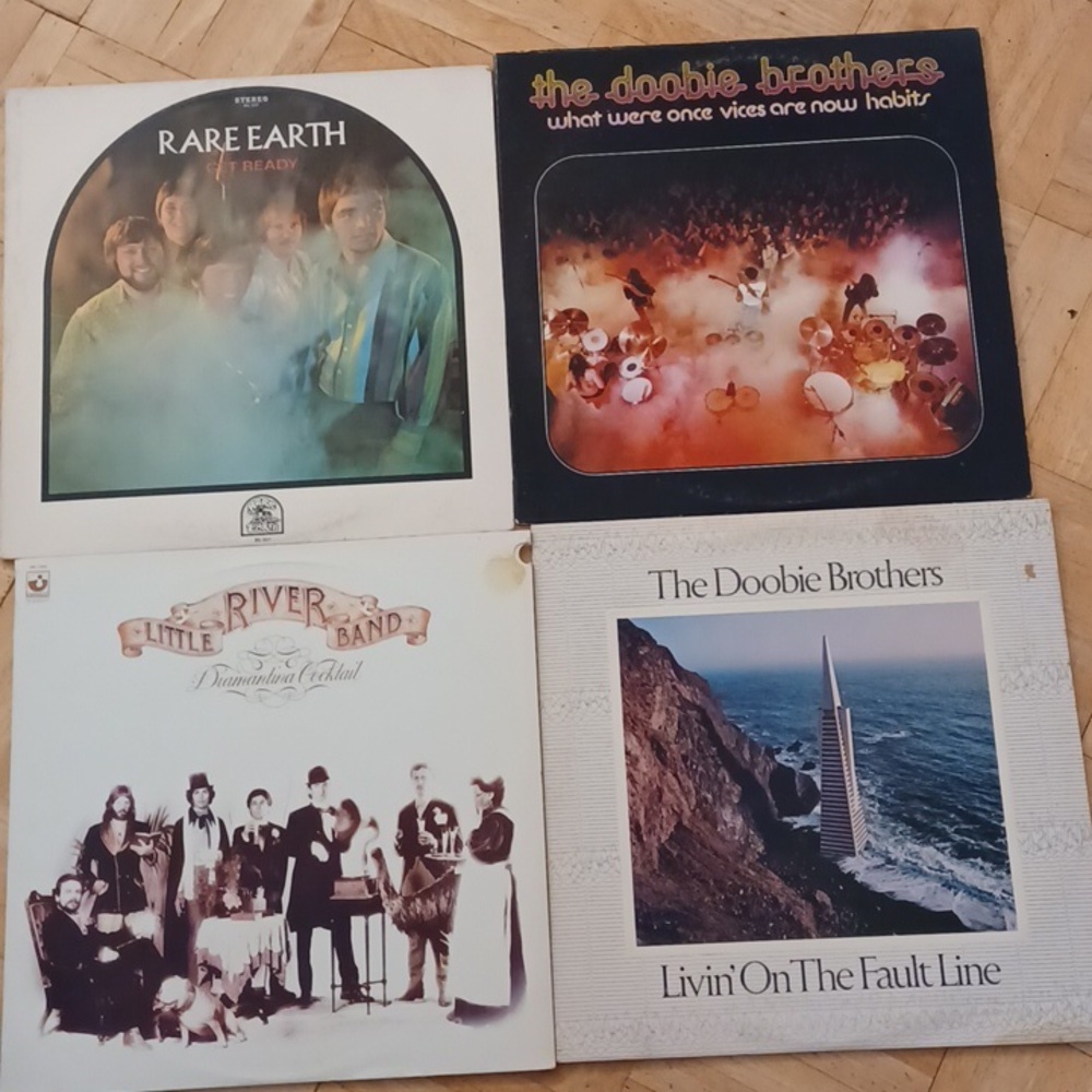 Record albums 1970's music  the Doobie Brothers, Little River Band, Rare…